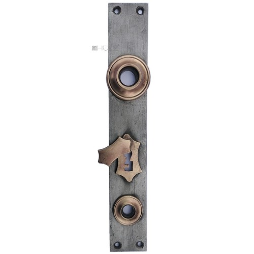 Antique door lintel plate - door,