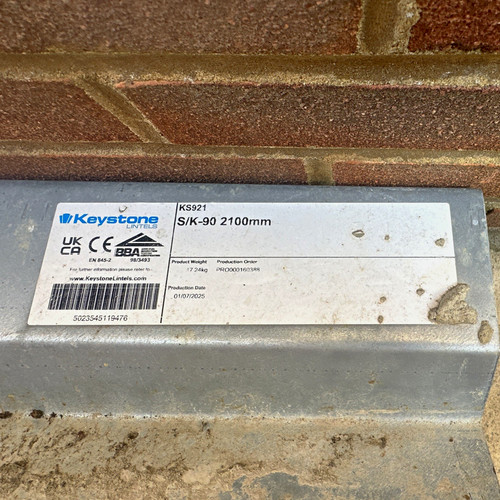 Lintel keystone 90 steel - sk-90,