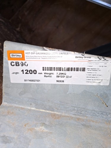 Steel birtley catnic beam - steel,